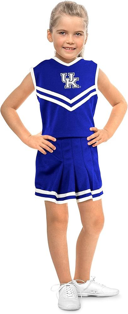 NCAA Toddler/Youth Girls Team 2 Piece Cheer Dress-Sizes 2T 3T 4T 6 | Amazon (US)