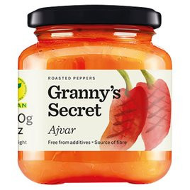 Granny's Secret Ajvar Mild Roasted Red Pepper Spread 200g | Ocado