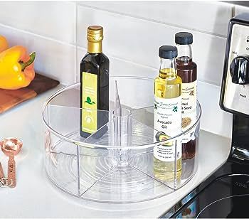 iDesign Recycled Plastic Lazy Susan Turntable Organizer Pantry, Bathroom, General Storage and Mor... | Amazon (US)
