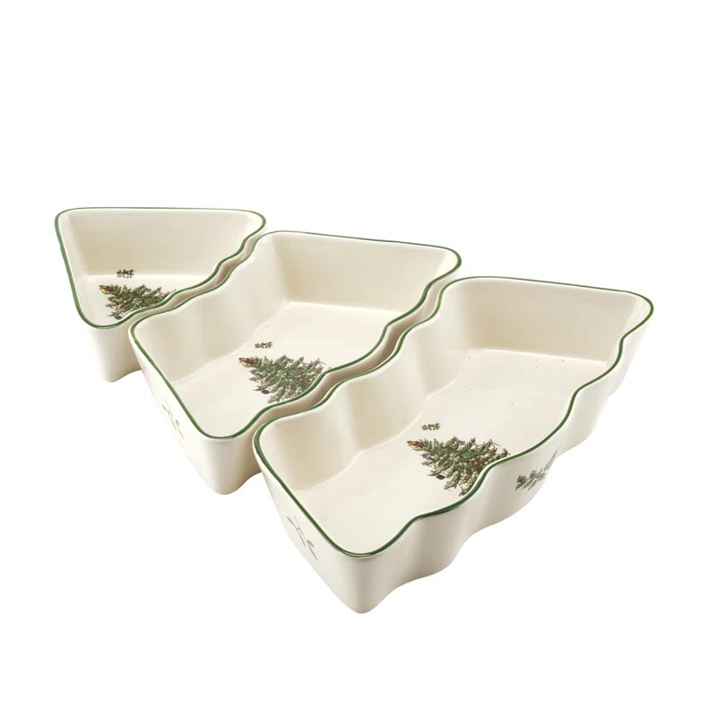 Spode Christmas Tree 3 Pc Dip Bowl Set | Wayfair North America