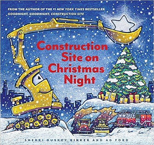 Construction Site on Christmas Night: (Christmas Book for Kids, Childrens Book, Holiday Picture... | Amazon (US)