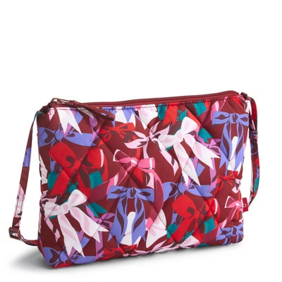 Vera Bradley Women's Outlet Ultralight Large Hipster Crossbody Bag Bow Show | Target