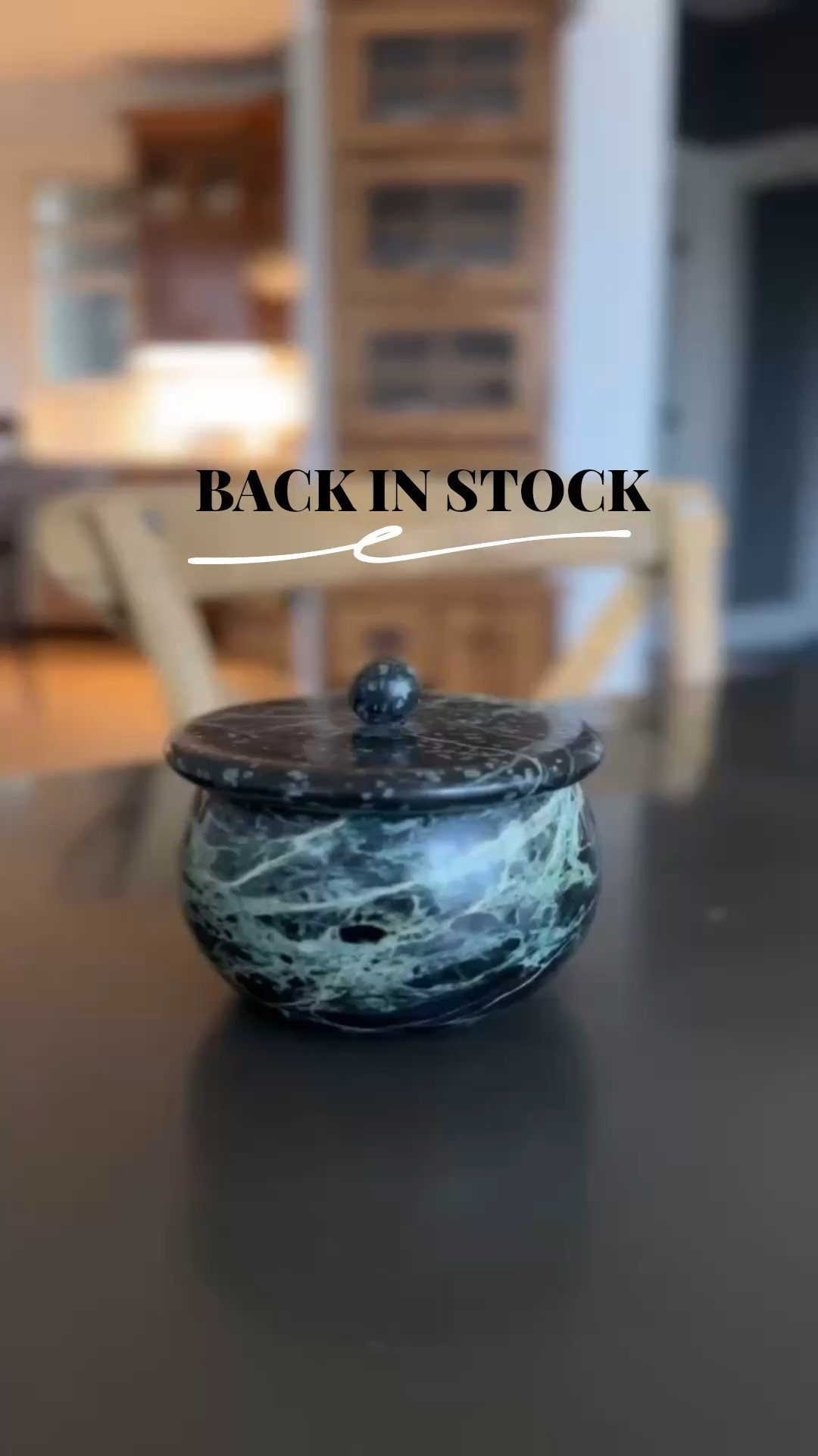 My green marble salt cellar is back in stock at McGee & Co. It always sells outs so be sure to jump on! The one kitchen accessory you won’t be disappointed with—I promise.

#LTKHome #LTKfoodie