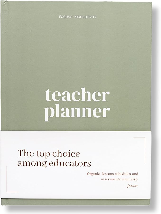 Lamare Teacher Planner 2024-2025 Academic Year - 218 Pages, Undated Lesson Plan Book for Teachers... | Amazon (US)