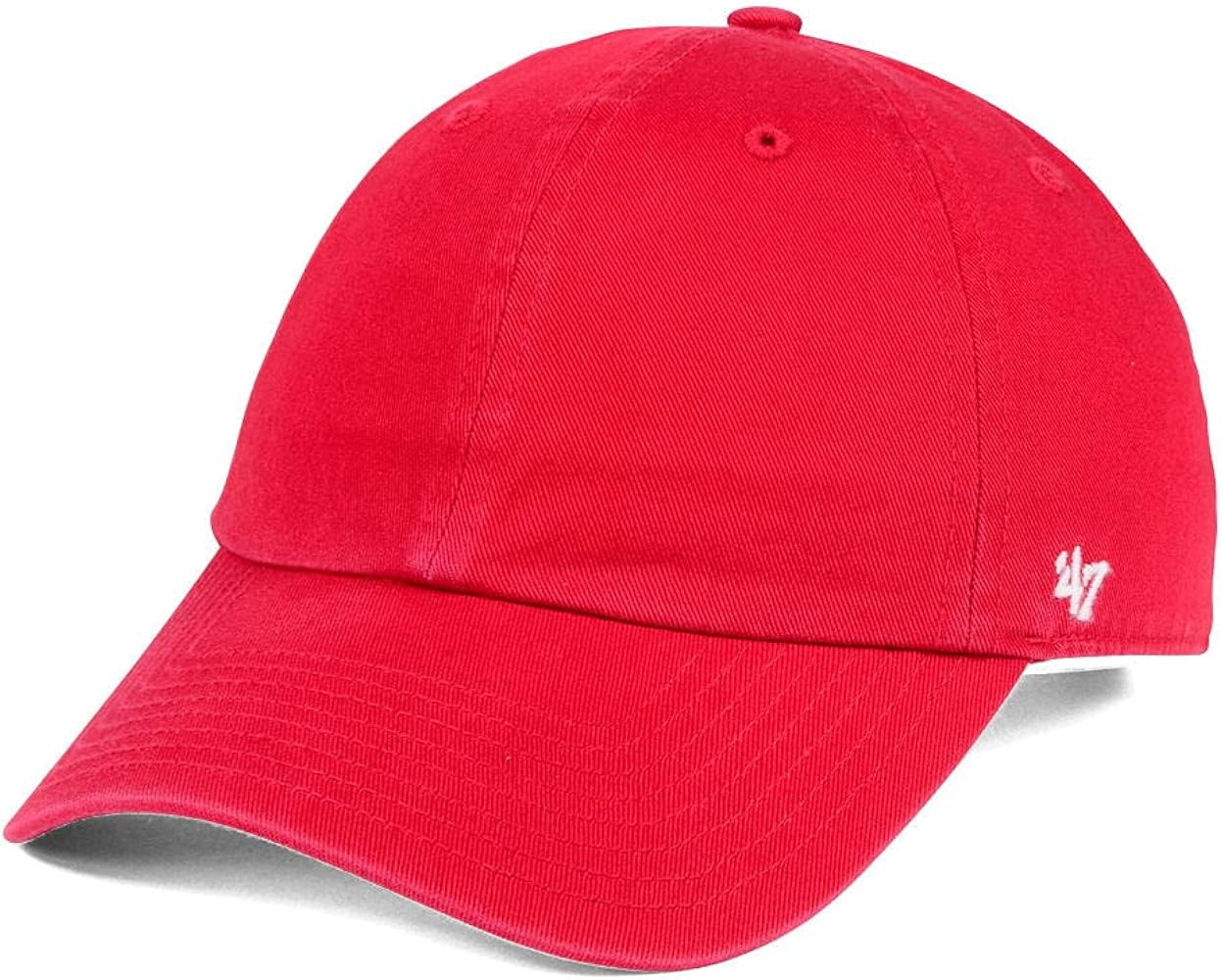 '47 Blank Classic Clean Up Cap, Adjustable Plain Baseball Hat for Men and Women | Amazon (US)