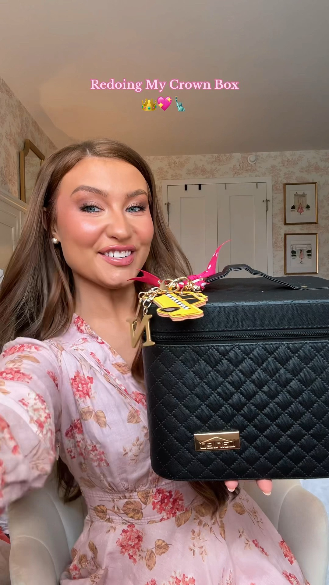 My crown box + my necessities inside!!💖✨👑 perfect for the pageant girl 

#LTKFindsUnder100 #LTKFindsUnder50