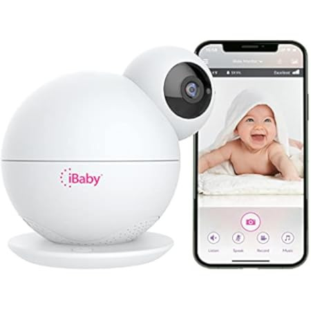 iBaby Smart WiFi Baby Monitor M7, 1080P Full HD Camera, Temperature and Humidity Sensors, Motion and | Amazon (US)