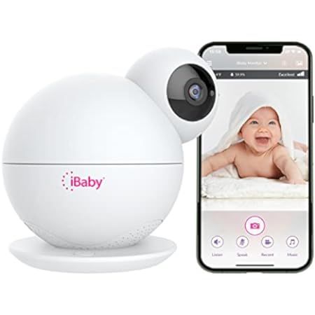 iBaby Smart WiFi Baby Monitor M7, 1080P Full HD Camera, Temperature and Humidity Sensors, Motion and | Amazon (US)