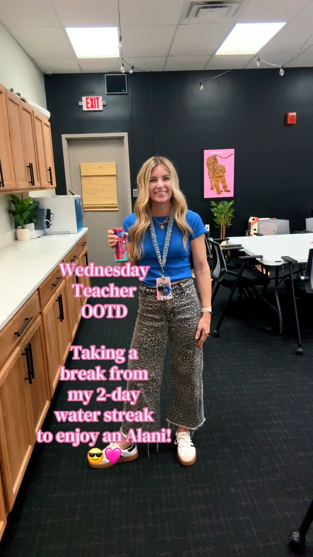 Love this color blue with any print!!

#LTKootd #LTKgrwm #LTKWorkwear