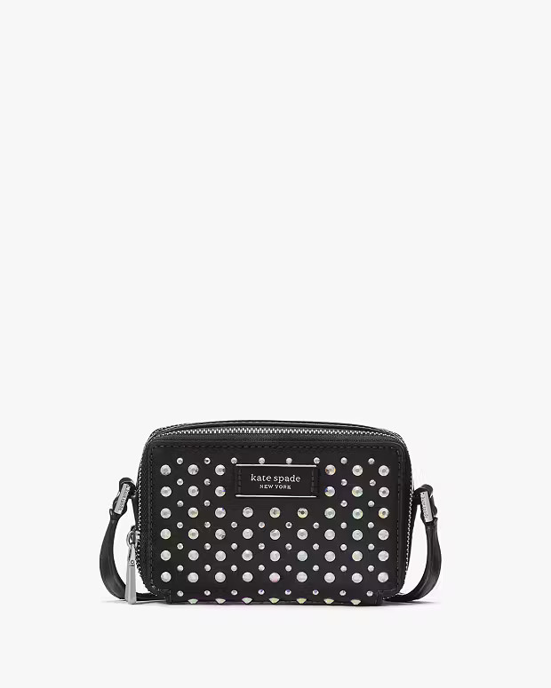 Double-zip Embellished Micro Crossbody | Kate Spade (US)
