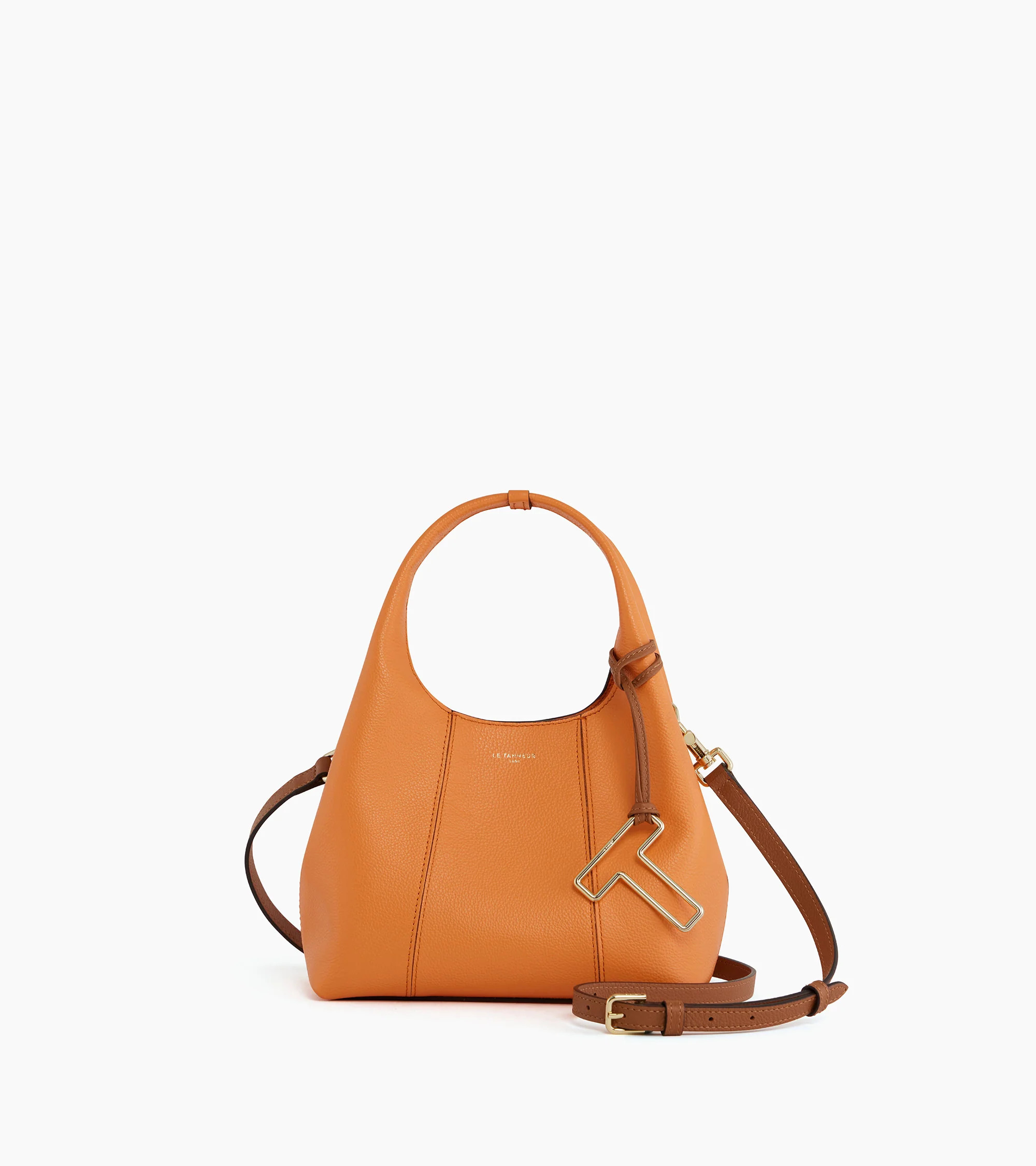 Juliette small handbag in grained leather | Le Tanneur
