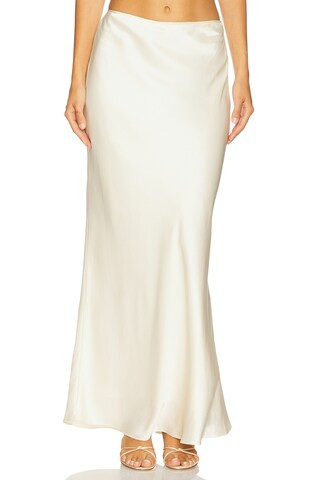 Nathalia Skirt in Ivory | Revolve Clothing (Global)
