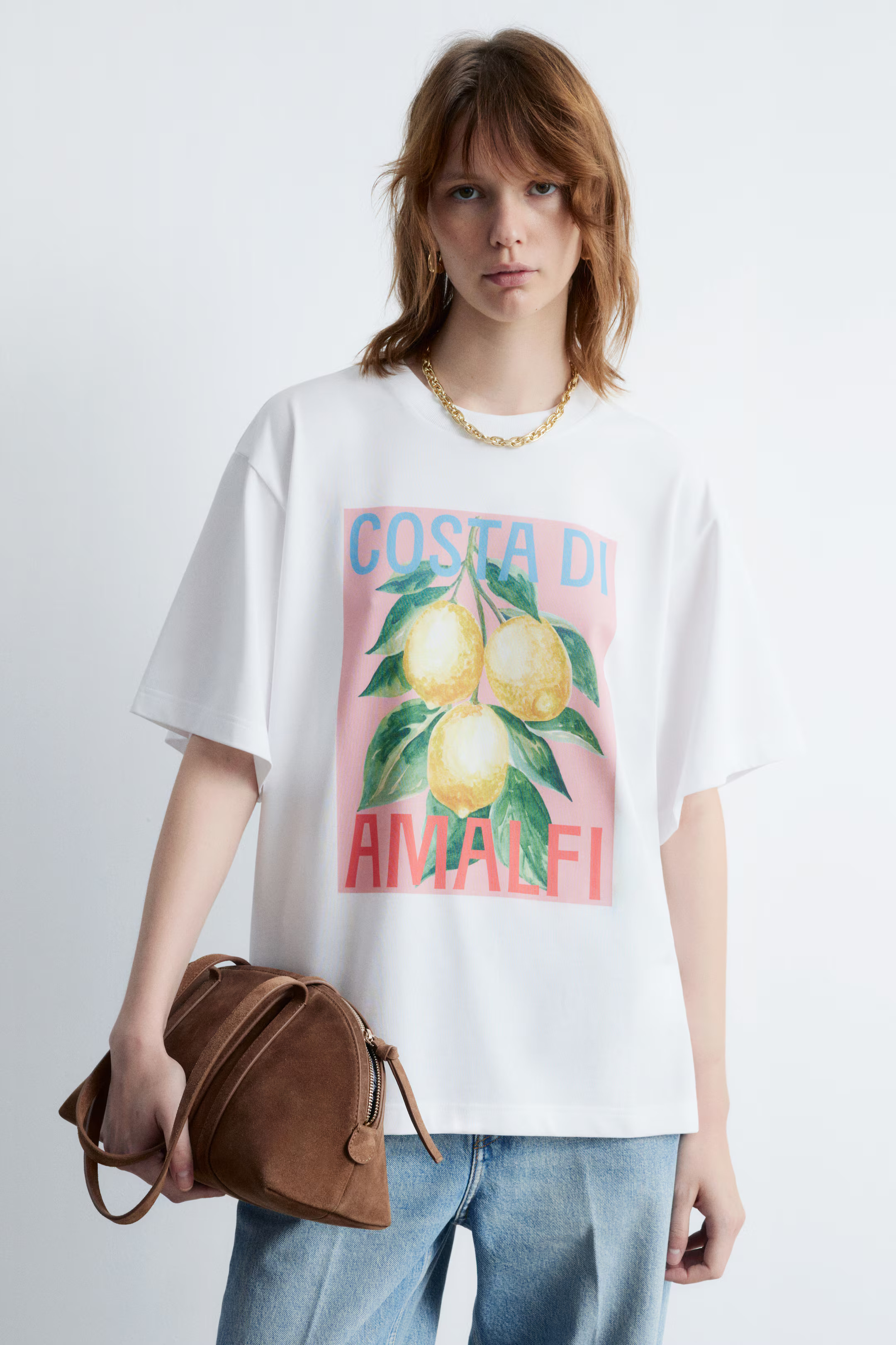 Oversized T-shirt met print | H&M (DE, AT, CH, NL, FI)