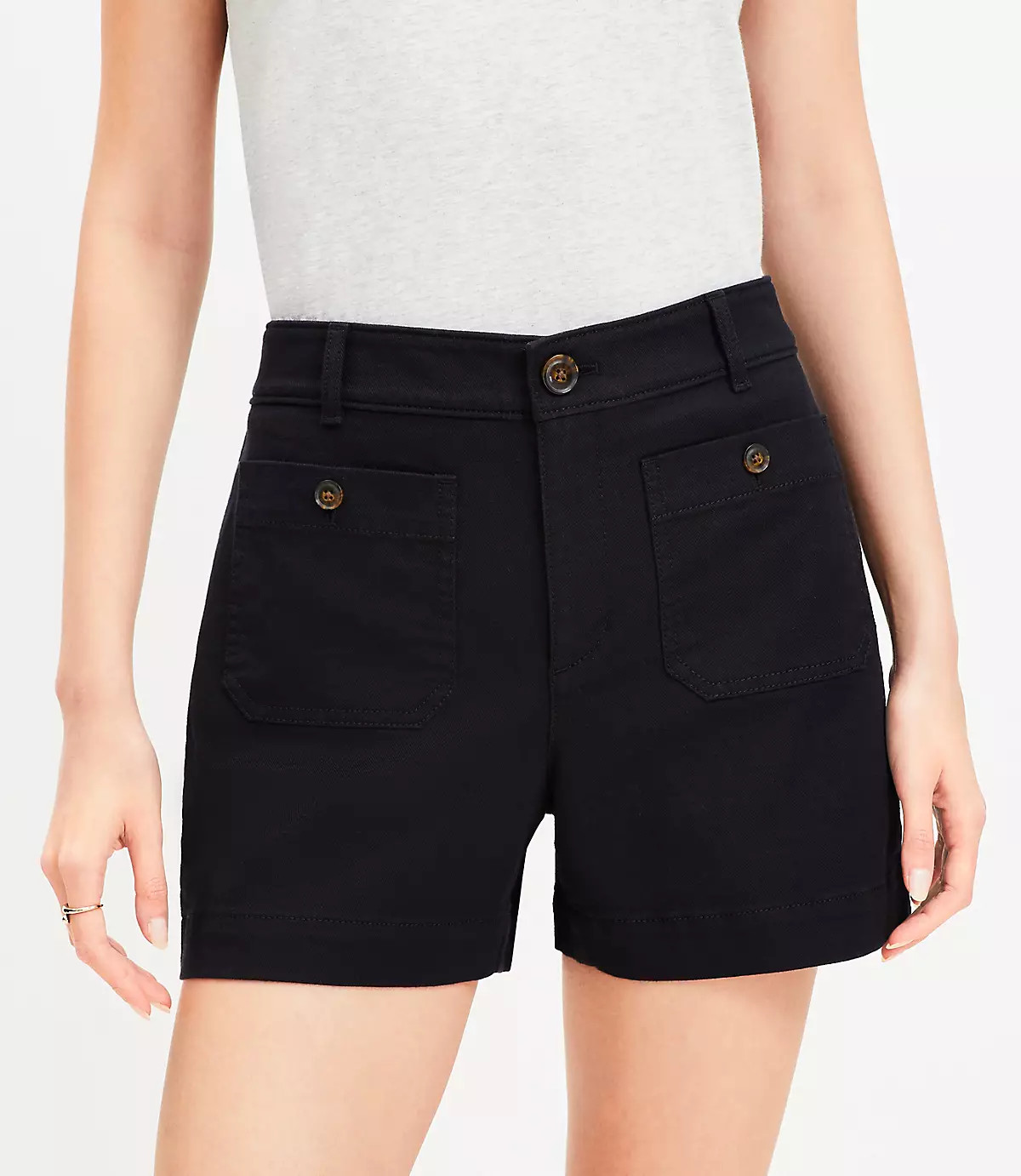 Palmer Shorts in Twill | LOFT