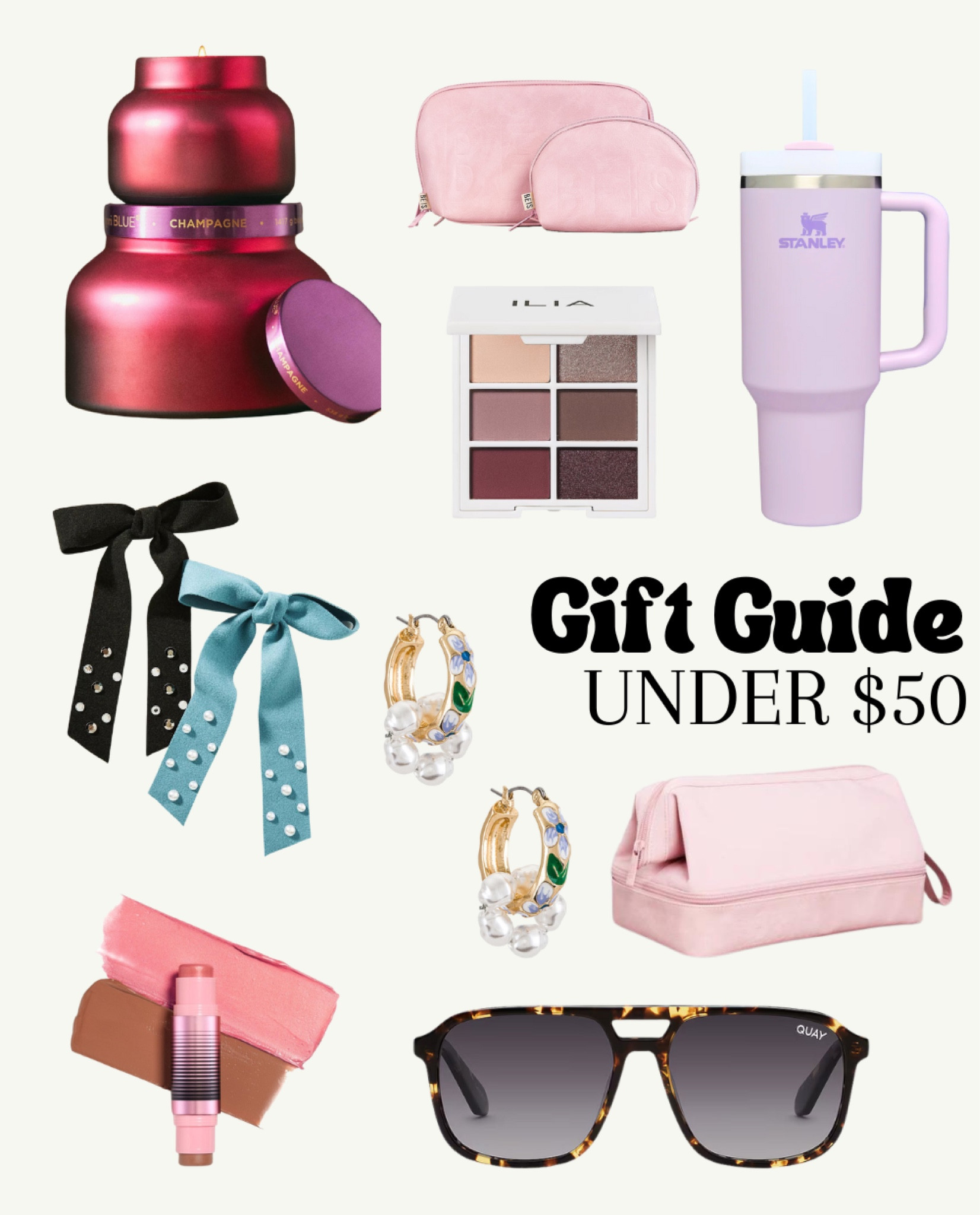Gift Guide Under $50! All exact products! I love all of these items  

#LTKfindsunder50 #LTKHoliday #LTKGiftGuide