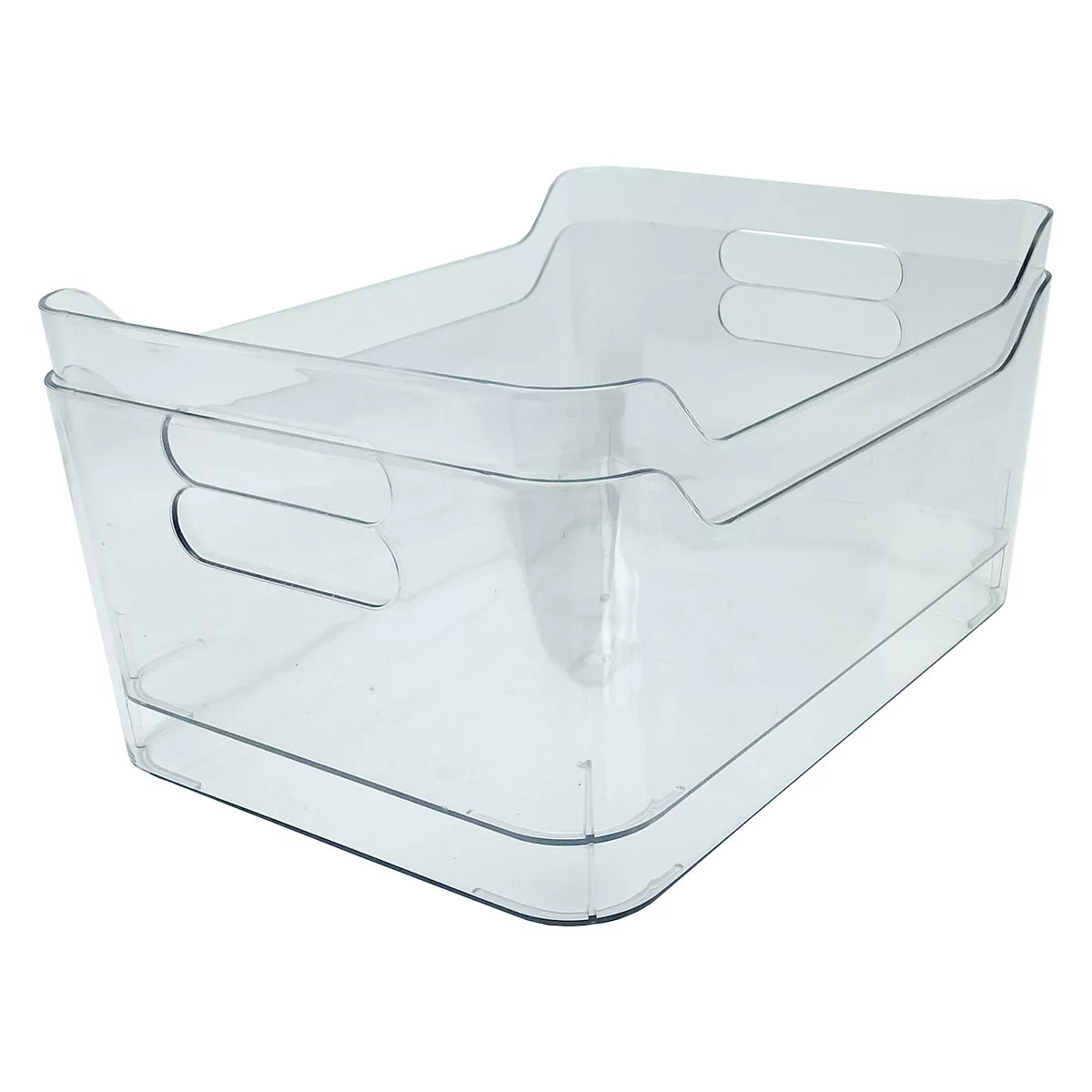 Belle Maison 2-pc. Small Clear Plastic Organizer Bin Set | Kohl's