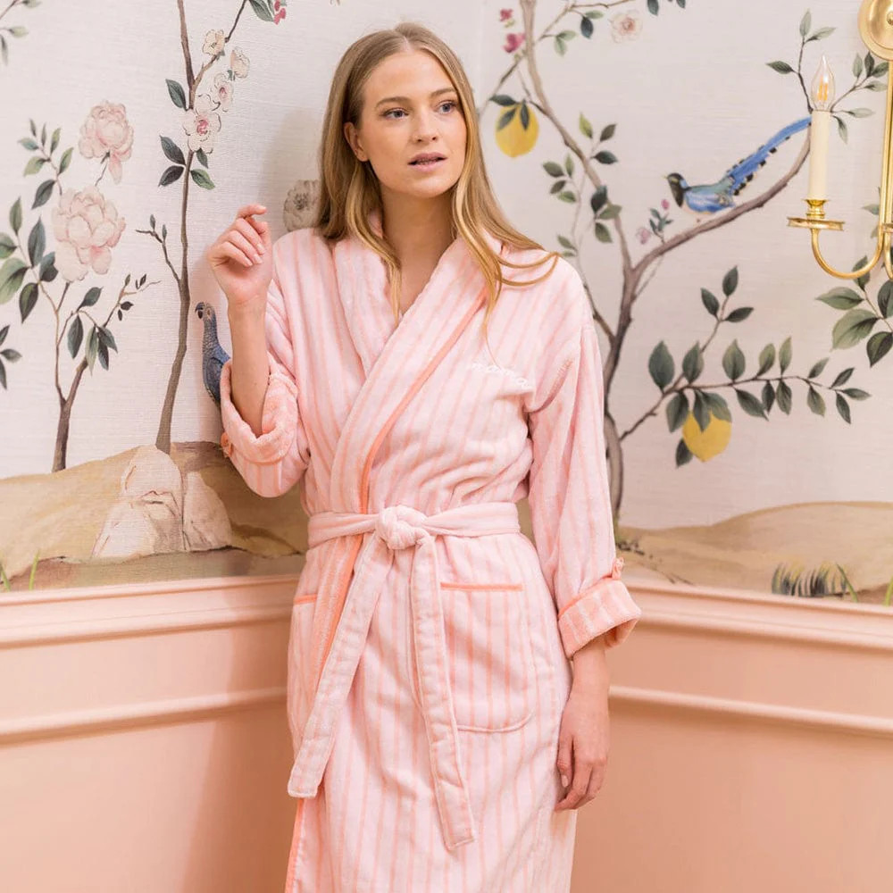 Women’s Personalized Long Plush Luxury Robe | Weezie Towels | Weezie Towels