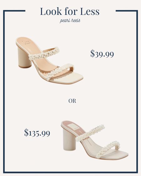 Spring Wedding Guest Shoes | Designer Look for Less | Bridal Shower Outfitt

#LTKfindsunder50 #LTKshoecrush #LTKwedding