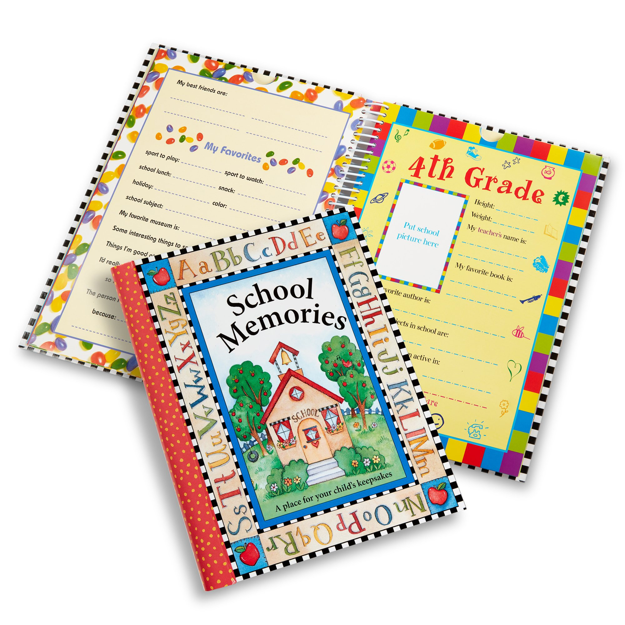 Deluxe School Memories Keepsake Photo Album Scrapbook from Preschool Through 12th Grade | Amazon (US)