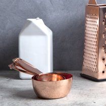 Thyme & Table 4-Piece Copper Measuring Cup Set | Walmart (US)