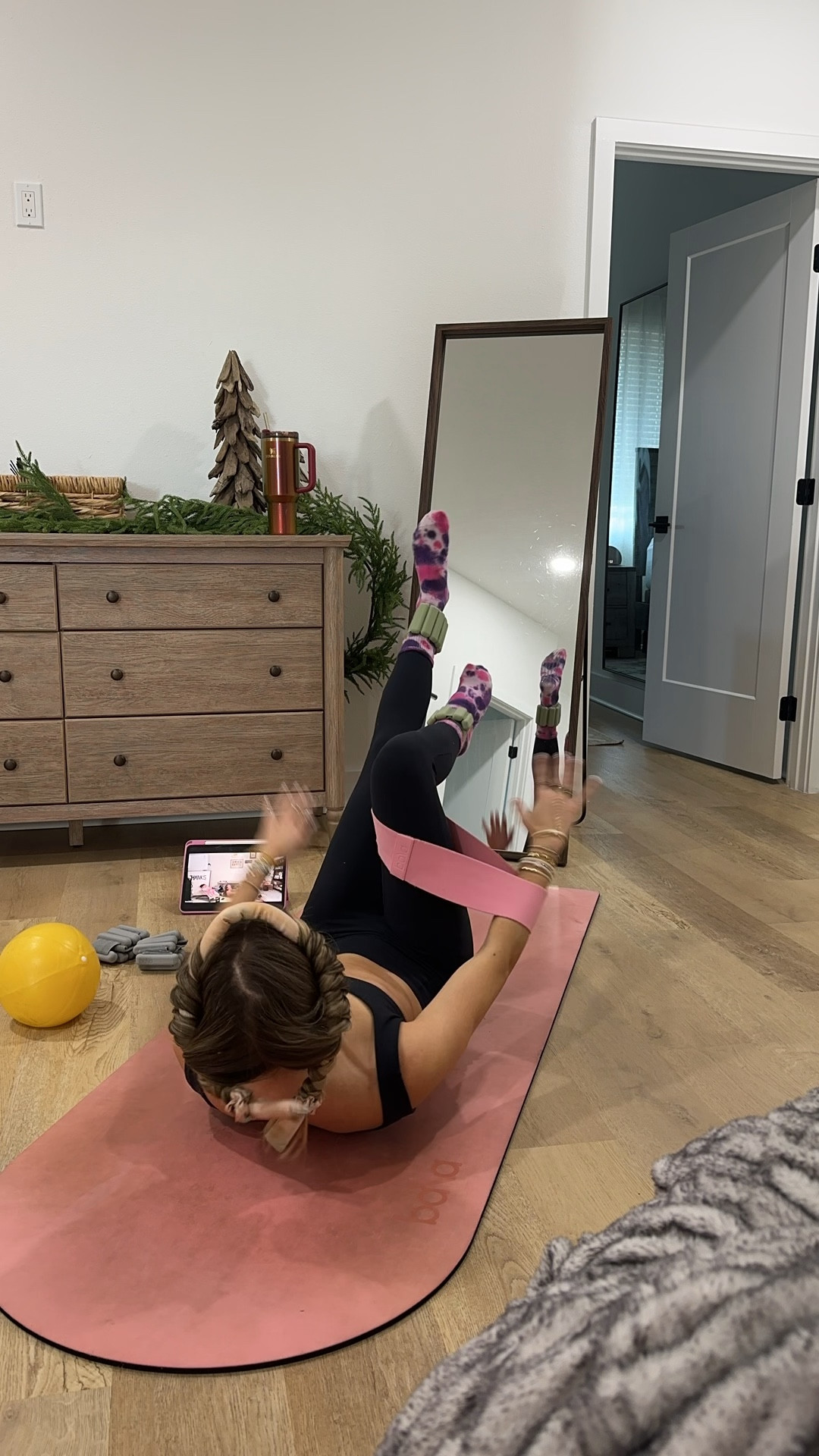 Booty by Brabrants super stretchy sweetheart bra. Booty by Brabrants super stretch sculpt leggings. Black leggings. Black workout leggings. #workoutgear #workoutwear #pilates #ootd #outfit #athleticwear #athleticoutfit #bikershorts #sportsbra #pilatesoutfit #athleisure #bala #pilatesworkout #pilateslovers #pilatestiktok #balabangles Bala use code SLOANE15. Pila barre pilates grip socks  

#LTKFitness #LTKVideo

#LTKfitnessgoals #LTKActive #LTKmorningroutine