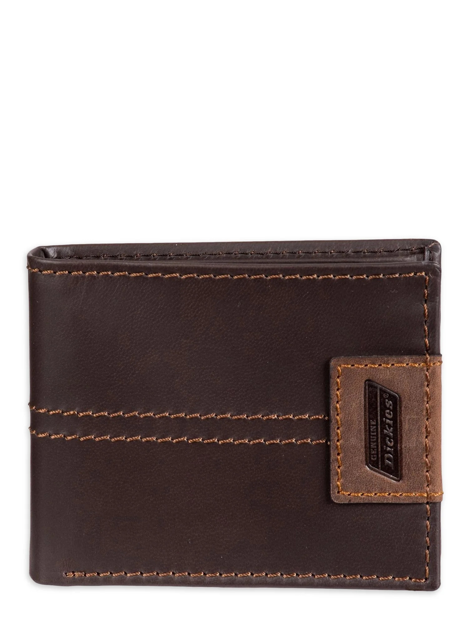Genuine Dickies Men's Leather Extra Capacity Slimfold Wallet | Walmart (US)