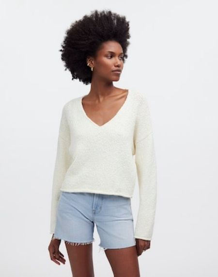 This sweater is so similar to one I have had in my closet for years now and wear on repeat during the spring/summer months! 

#LTKxMadewell #LTKFindsUnder100 #LTKSeasonal