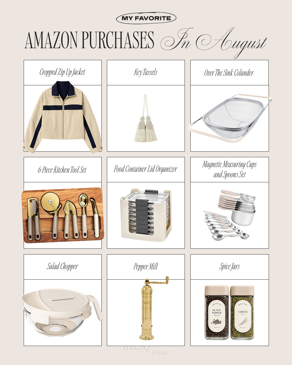 My Favorite Amazon Purchases in August! 

 