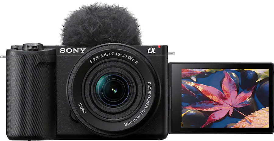 Sony - Alpha ZVE10 II: APS-C Content Creators’ Camera Kit - Black | Best Buy U.S.