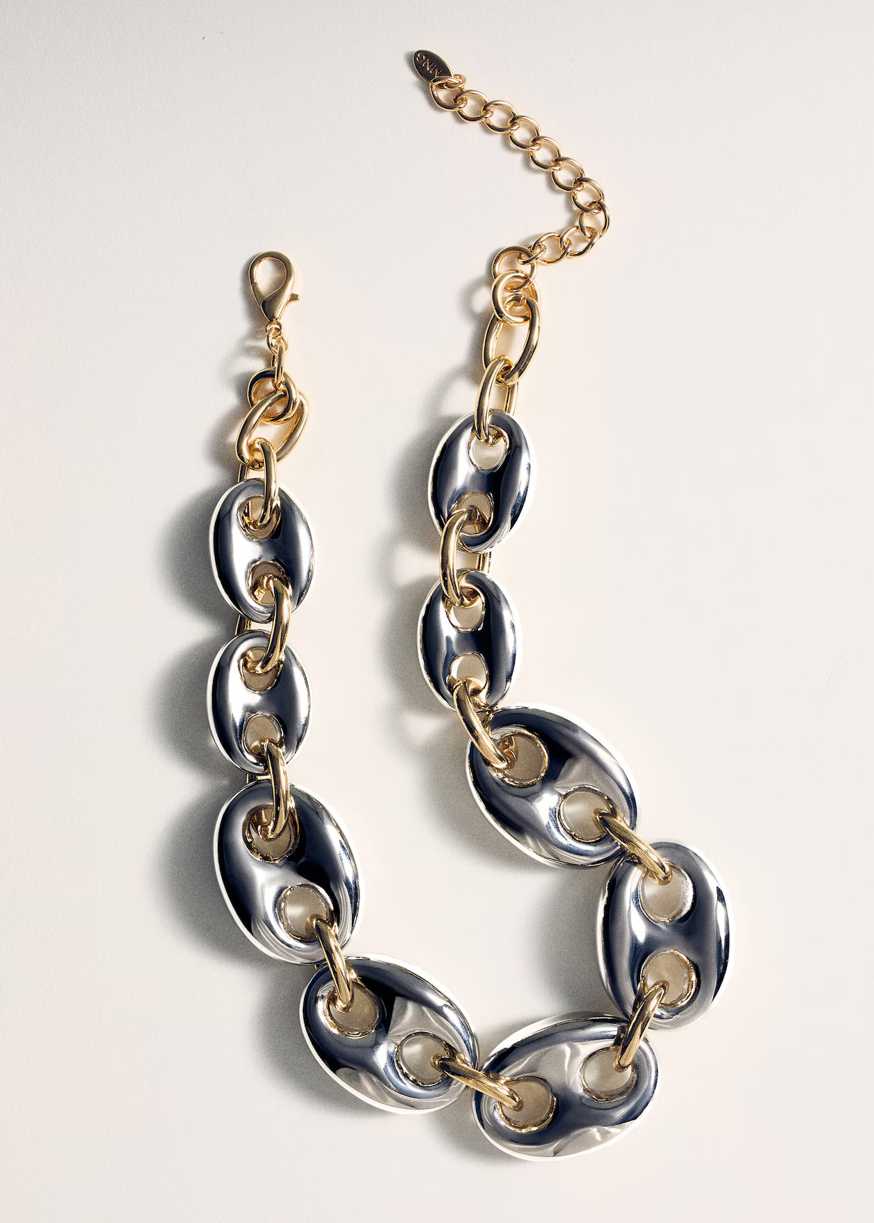 Maxi-link necklace - Women | MANGO USA | MANGO (US)