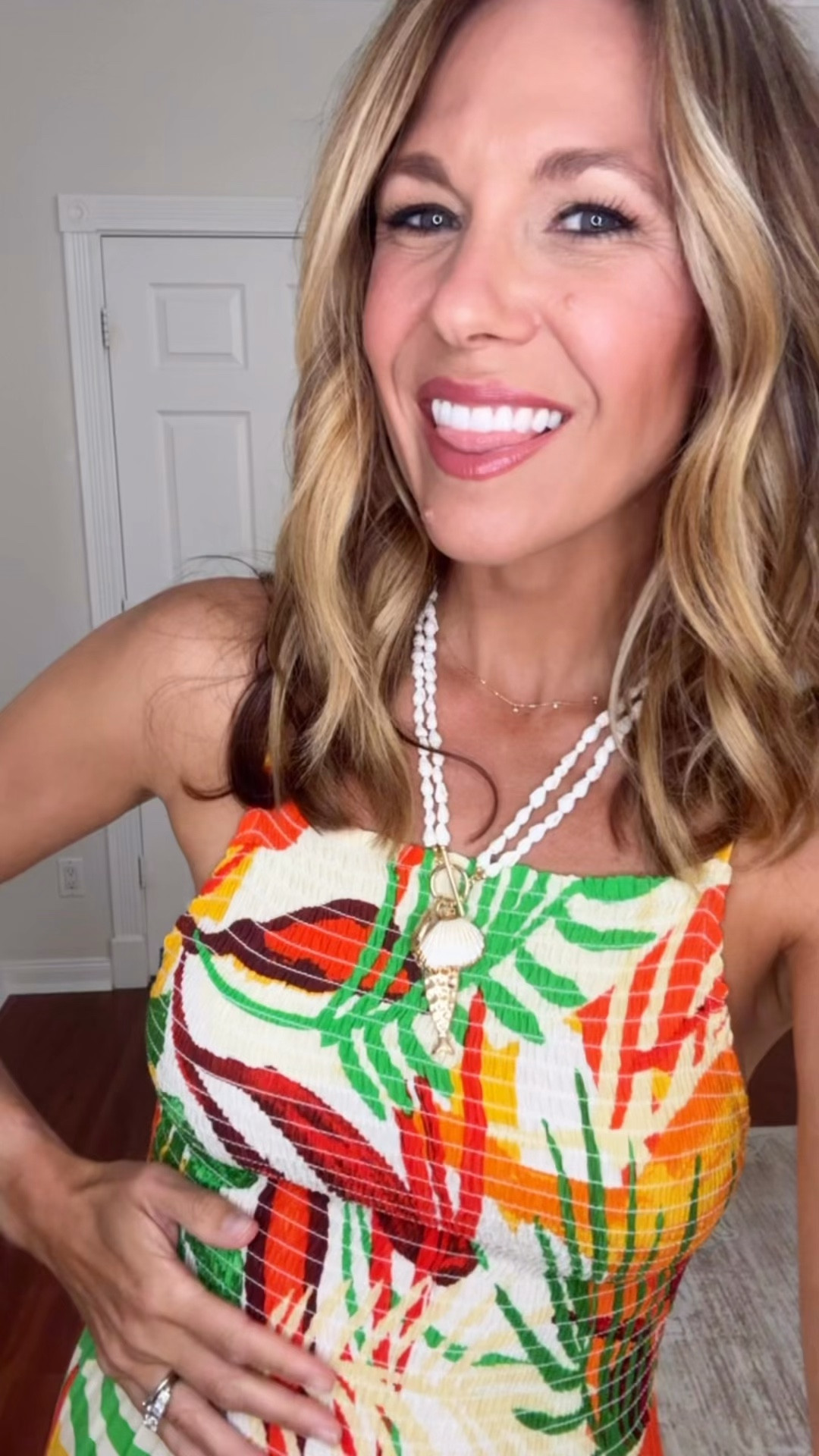 This colorful dress just makes me smile! The colors are so fun 

#LTKTravel #LTKSeasonal #LTKOver40