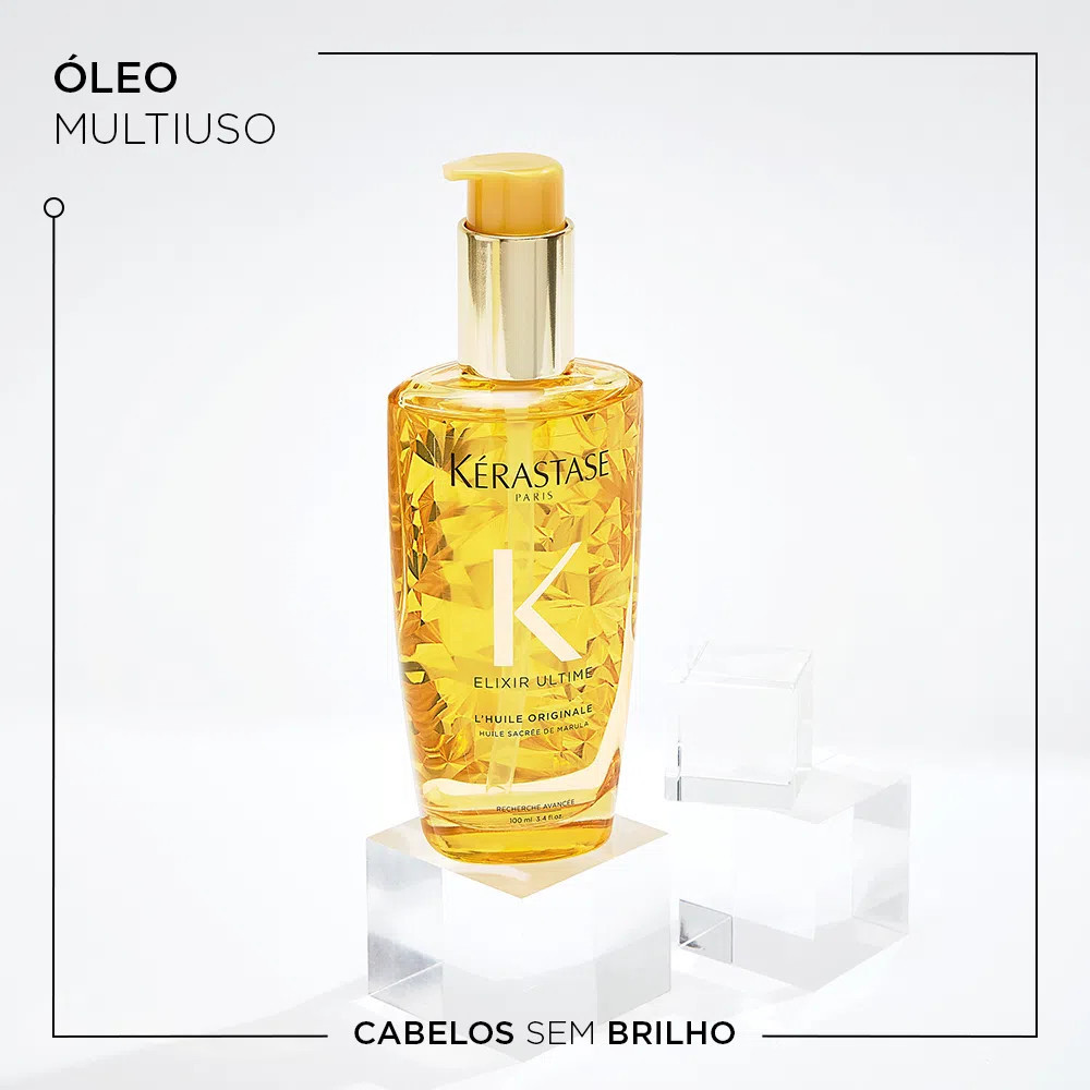 Óleo Capilar Kérastase Elixir Ultime L'Huile Originale 100 ml | Amobeleza (BR)
