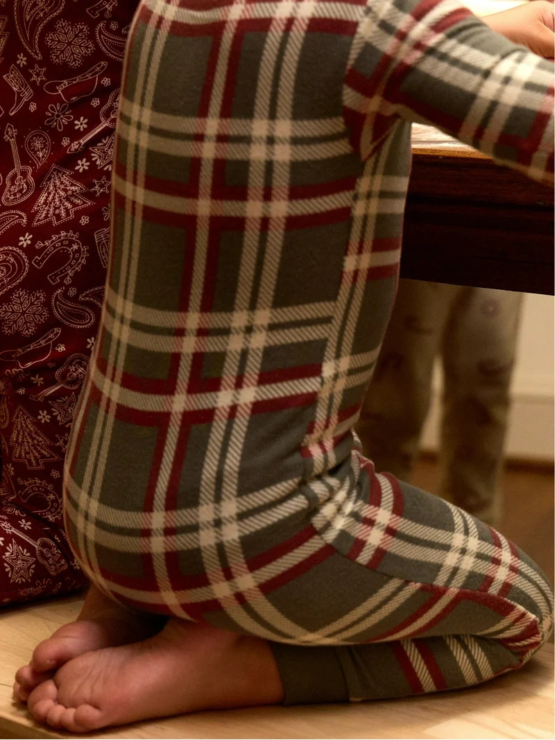 Modern Moments by Gerber Christmas One-Piece Pajama, Sizes 12 Months - 5T | Walmart (US)