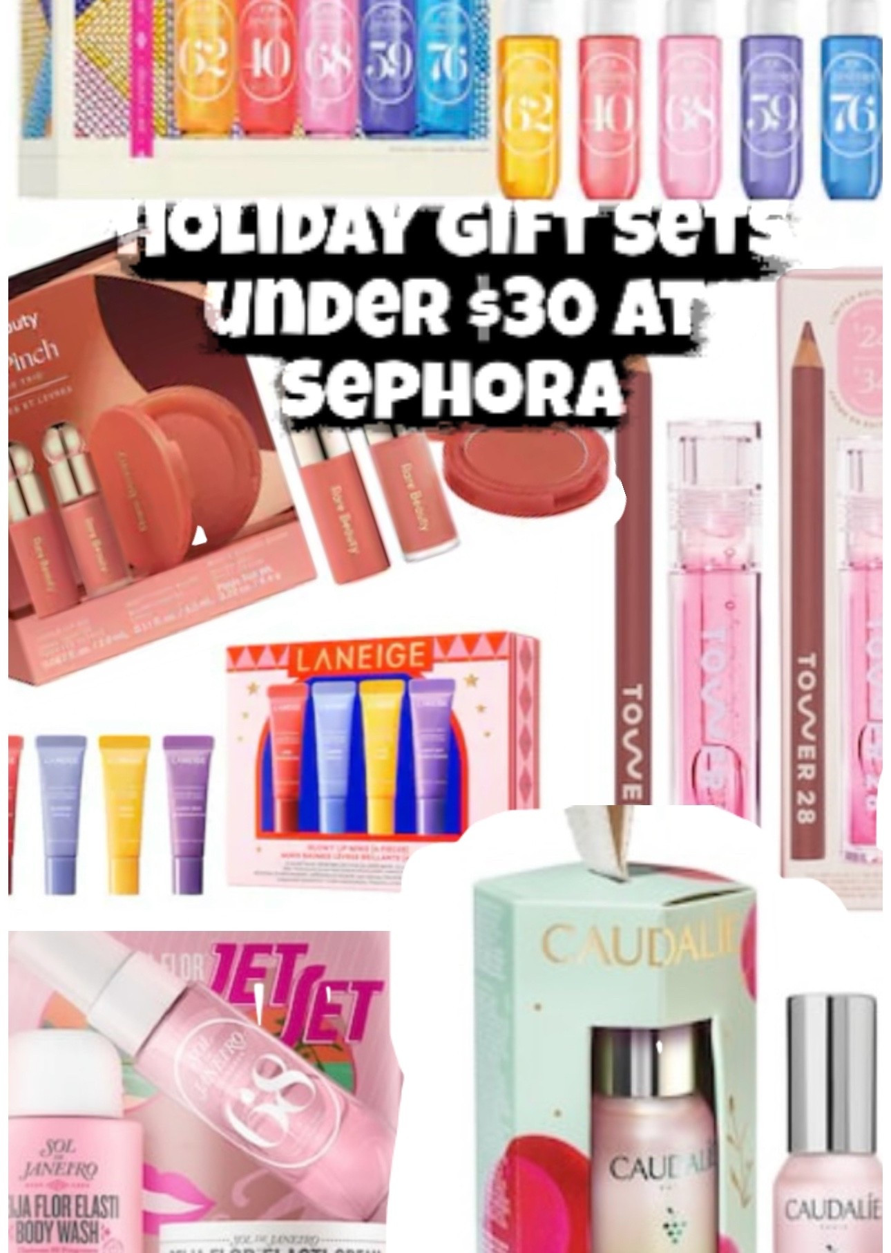 HOLIDAY GIFT SETS UNDER $30 FROM SEPHORA!! 🥰🥰

#LTKHoliday #LTKGiftGuide #LTKBeauty