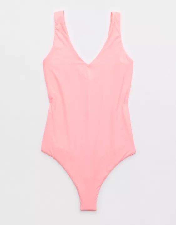 SMOOTHEZ Plunge Bodysuit | Aerie