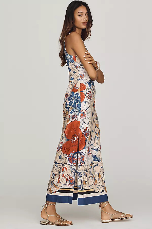 Farm Rio x Anthropologie Sleeveless Tie Maxi Dress | Anthropologie (US)