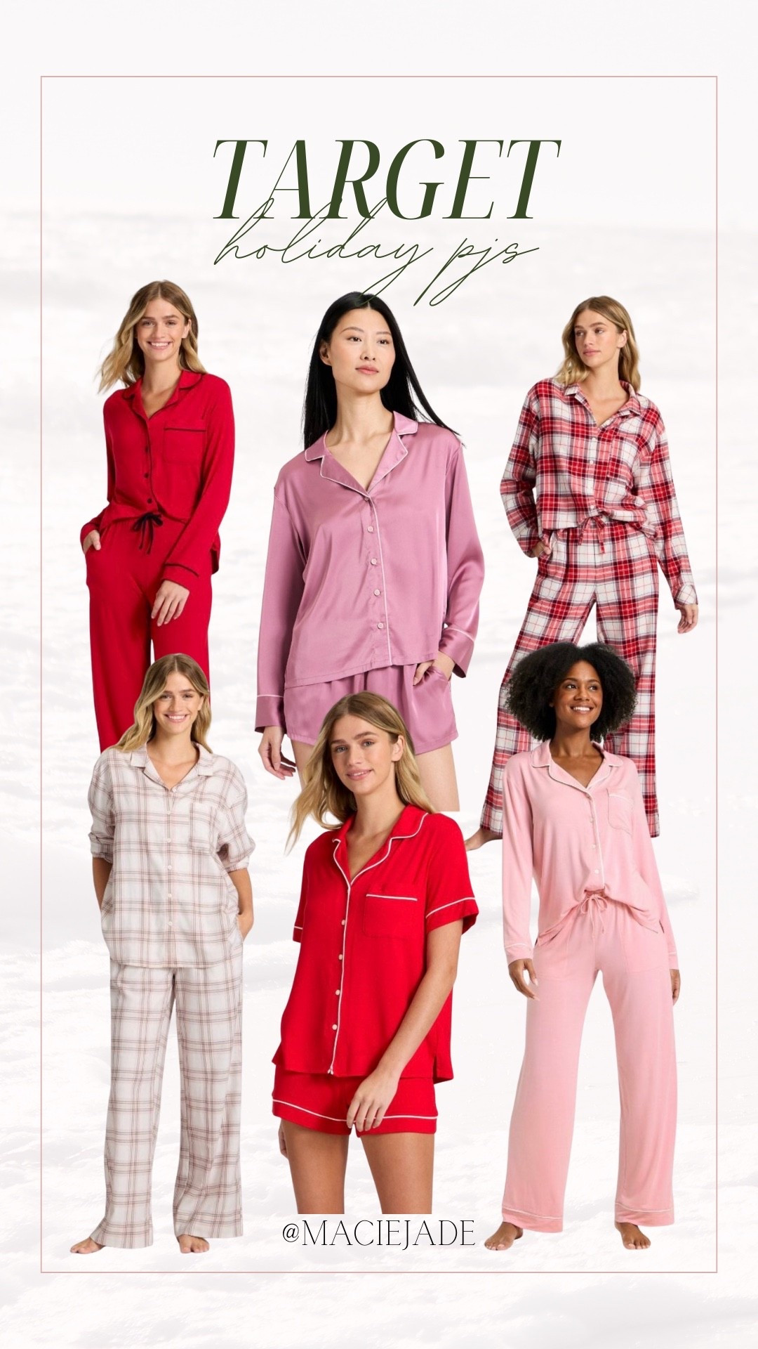 Target Holiday Pjs!🎁🎄😍 target pjs, pjs for women, matching pj sets, holiday matching pj sets, holiday pjs

#LTKSeasonal #LTKFindsUnder50 #LTKHoliday