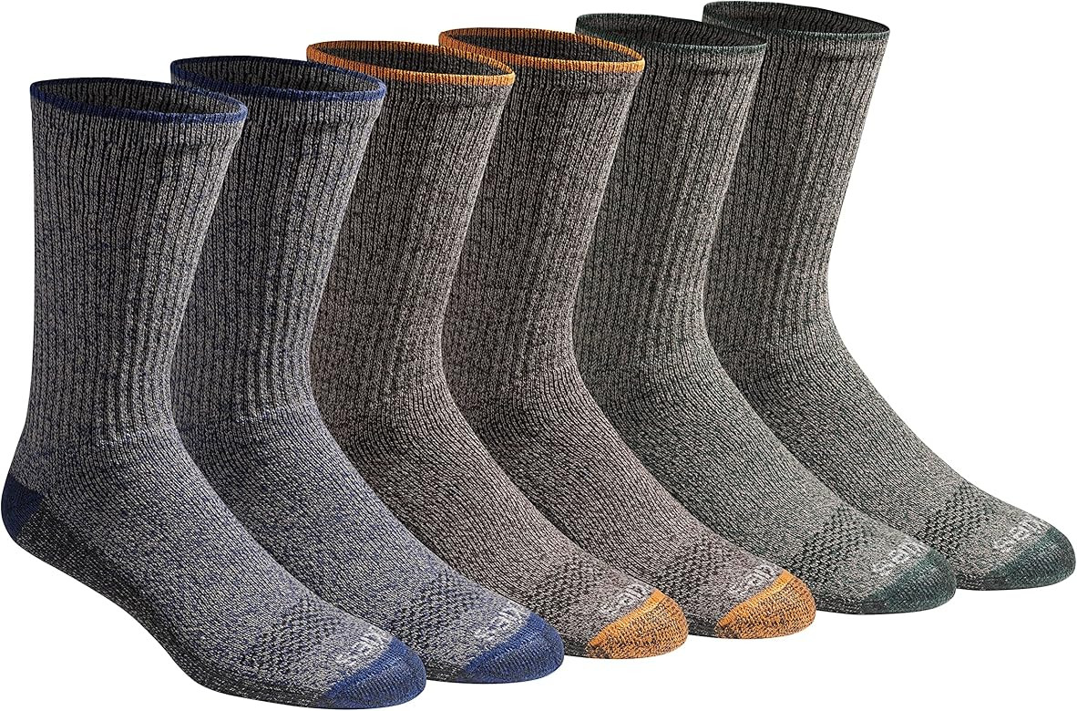 Dickies Men's Dri-tech Moisture Control Crew Socks Multipack | Amazon (US)