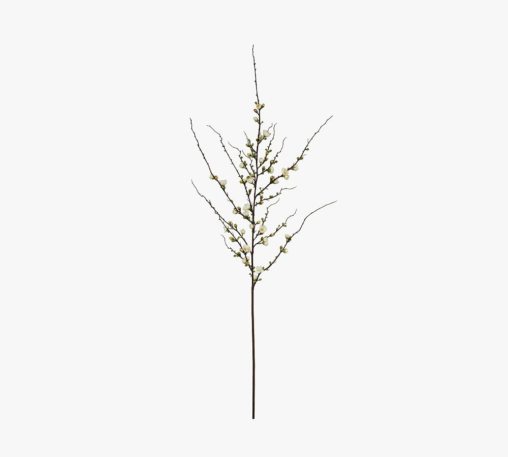 Faux Peach Blossom Half Dozen Stems | Pottery Barn (US)