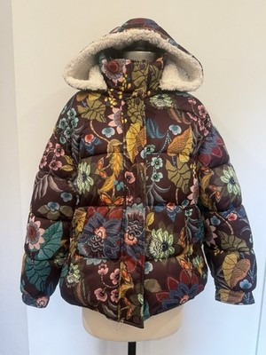 Avec Les Filles Water Resistant Puffer Jacket In Botanical Garden Small (Read) | eBay | eBay US