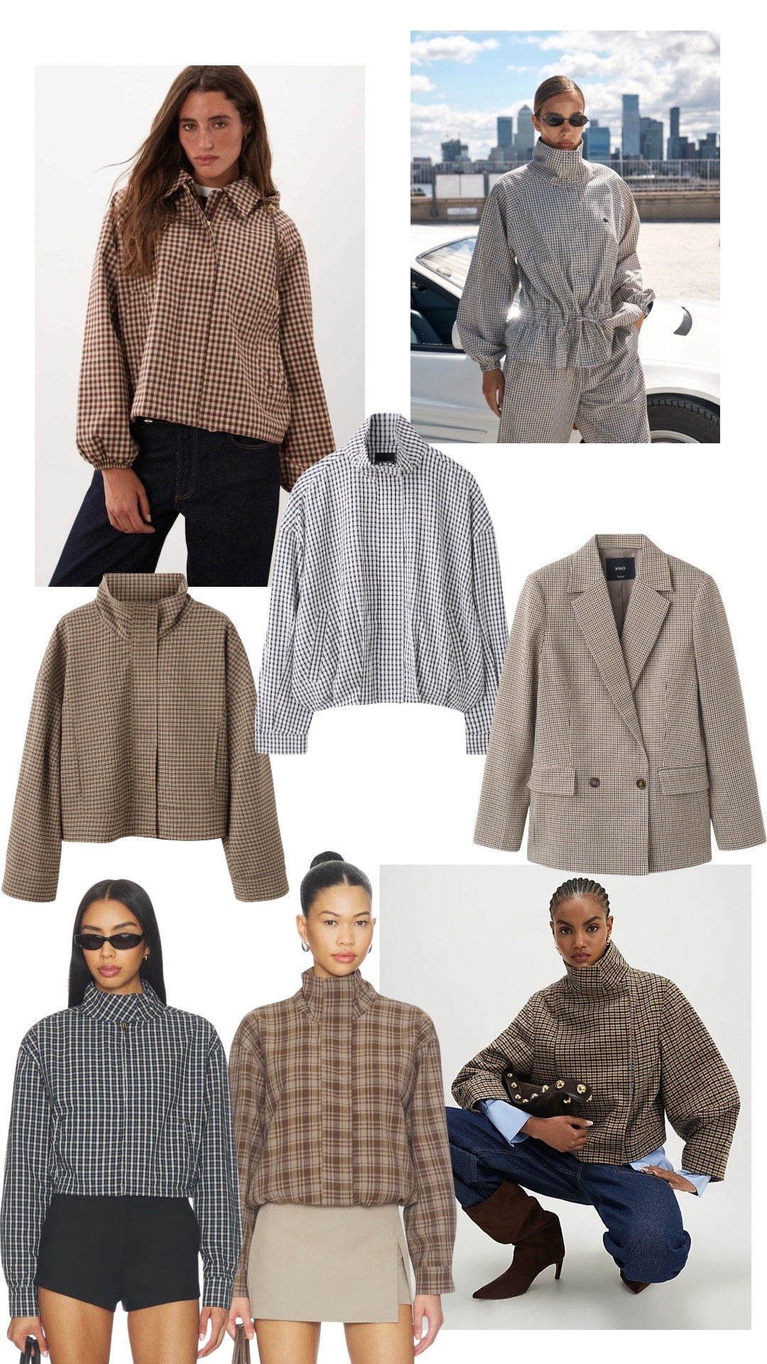 New in gingham jackets - such a good transitional coat

#LTKeurope #LTKautumn #LTKuk
