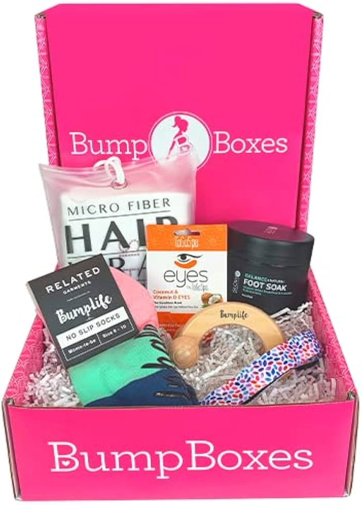 Bump Boxes 3rd Trimester Pregnancy Gift Box for Expecting and First Time Moms | Amazon (US)