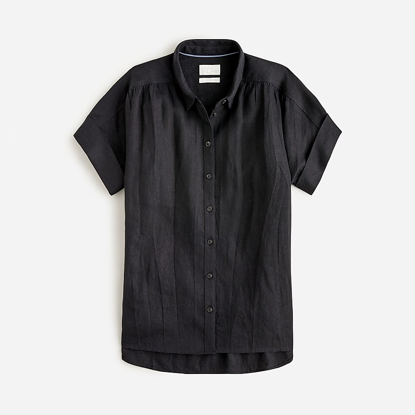 Relaxed-fit short-sleeve Baird McNutt Irish linen shirt | J. Crew US
