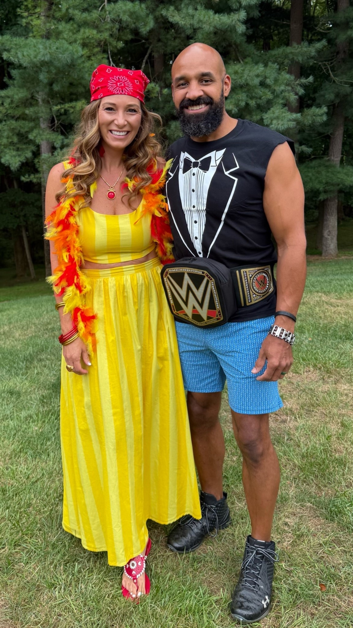 WWE Summer Smackdown Adult Party Theme // couple costume// good idea for Halloween costumes / hulk hogan and Virgil

#LTKstorytime #LTKSeasonal #LTKootd