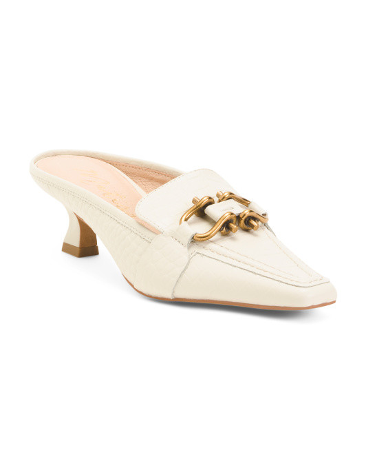 Leather Lee Low Heels | TJ Maxx