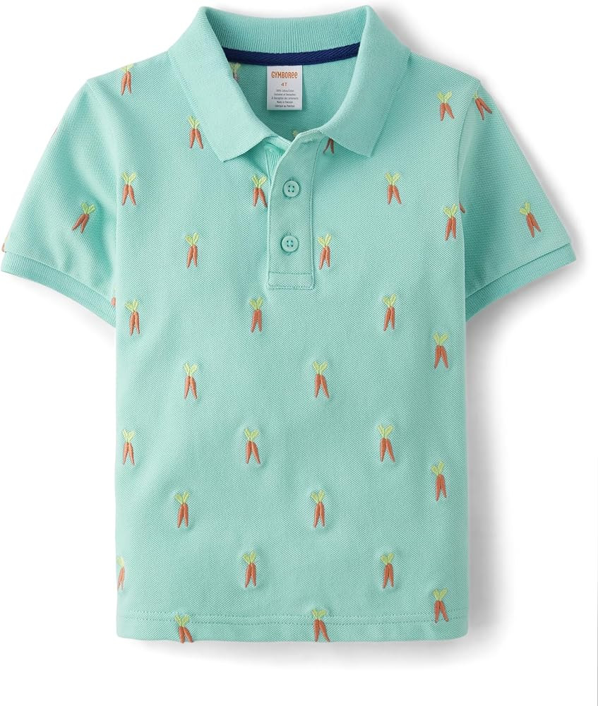 Gymboree Boys and Toddler Short Sleeve Polo Shirt | Amazon (US)