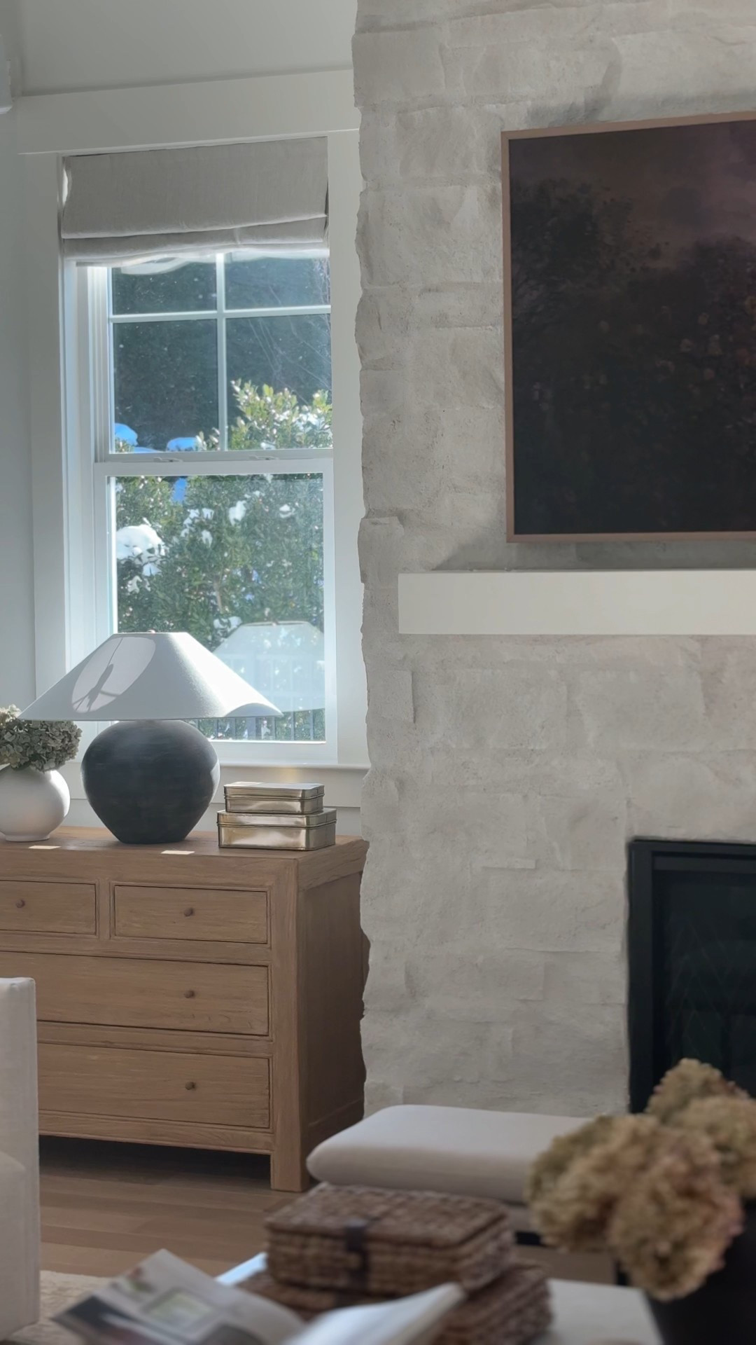 This is my favorite kind of living room — soft light, natural textures, and pieces that make the space feel calm and finished without trying too hard. 

 

#LTKHome