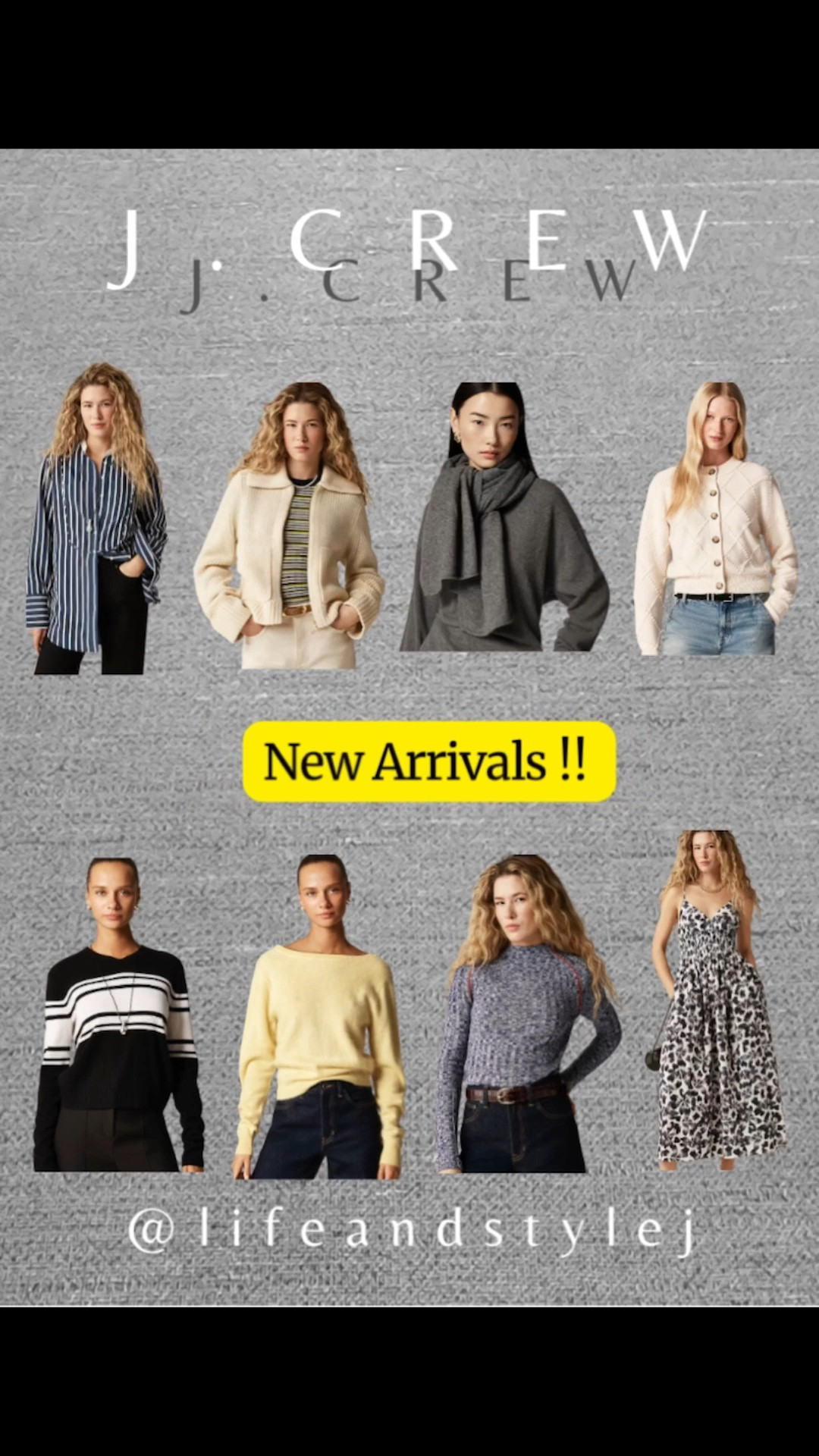 J.Crew new arrivals with timeless knits, easy denim, and polished layers. Effortless everyday style for midlife women who love classic pieces that feel modern, confident, and ageless.
#midlifefashion #agelessstyle #jcrewstyle #newarrivals #classicstyle #modernwardrobe #everydayfashion #styleover40 #timelessfashion #lifeandstylej 