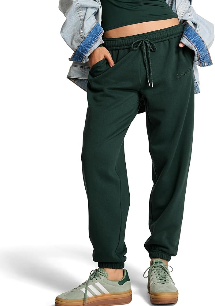 Victoria's Secret Women's Pink Logo Campus Sweatpants | Amazon (US)