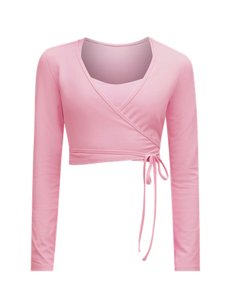 Nulu Long-Sleeve Cropped Wrap | Lululemon (US)